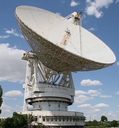 70 m radioteleskops